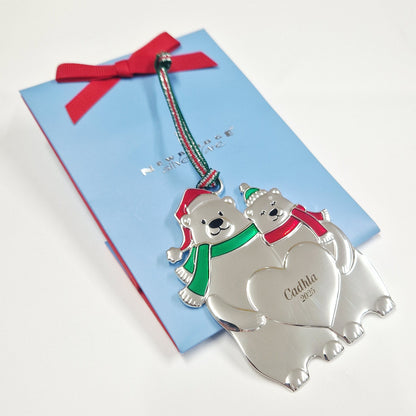 newbridge christmas decoration with engraving by Eva Victoria Ireland