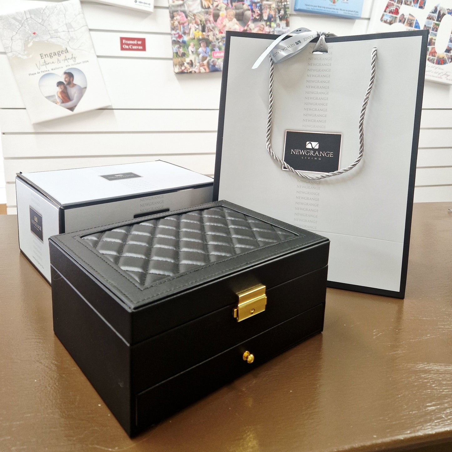 small black jewellery sotage box for kids - newgrange living gifts in Ireland