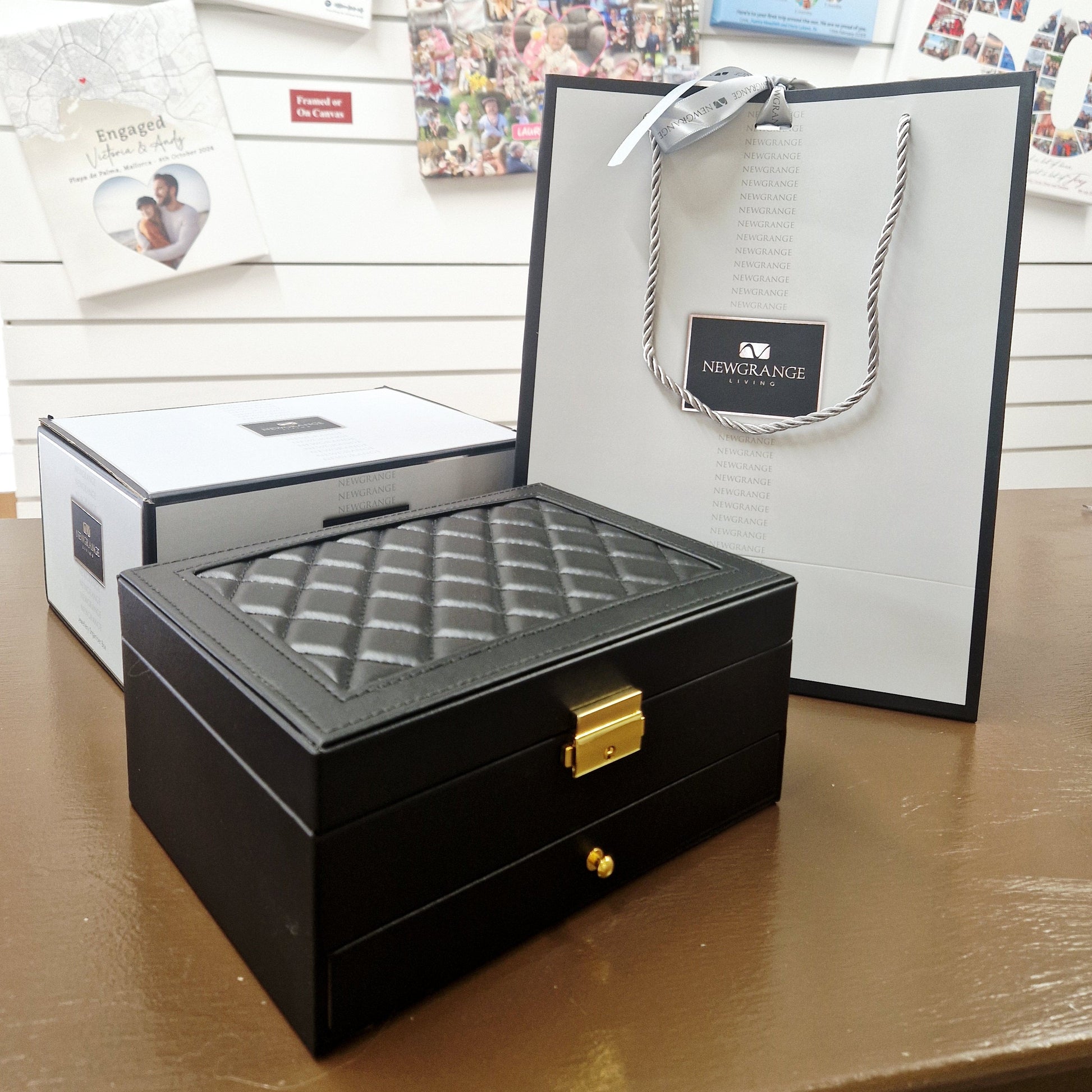 small black jewellery sotage box for kids - newgrange living gifts in Ireland