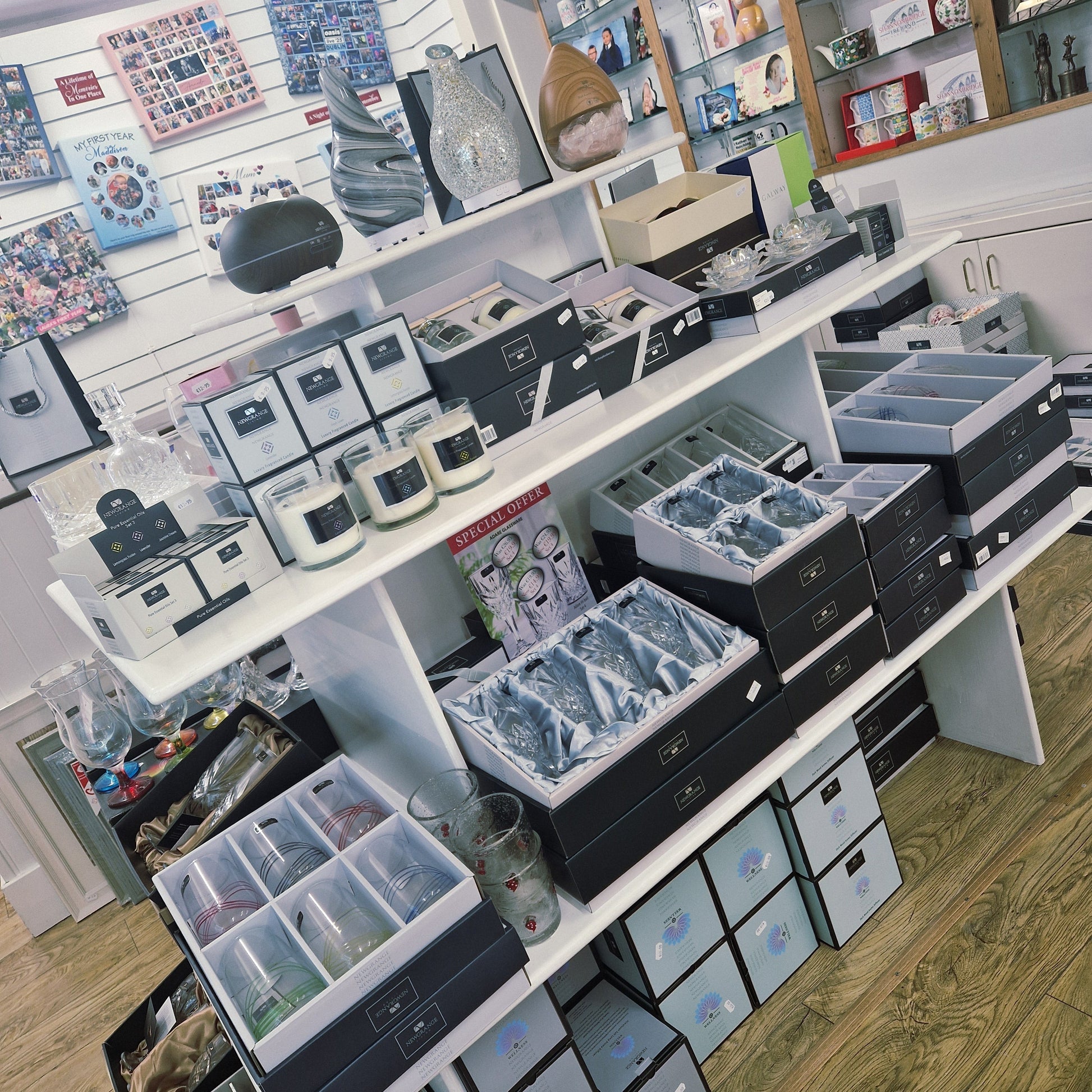 newgrange living brand shop display in kilybegs