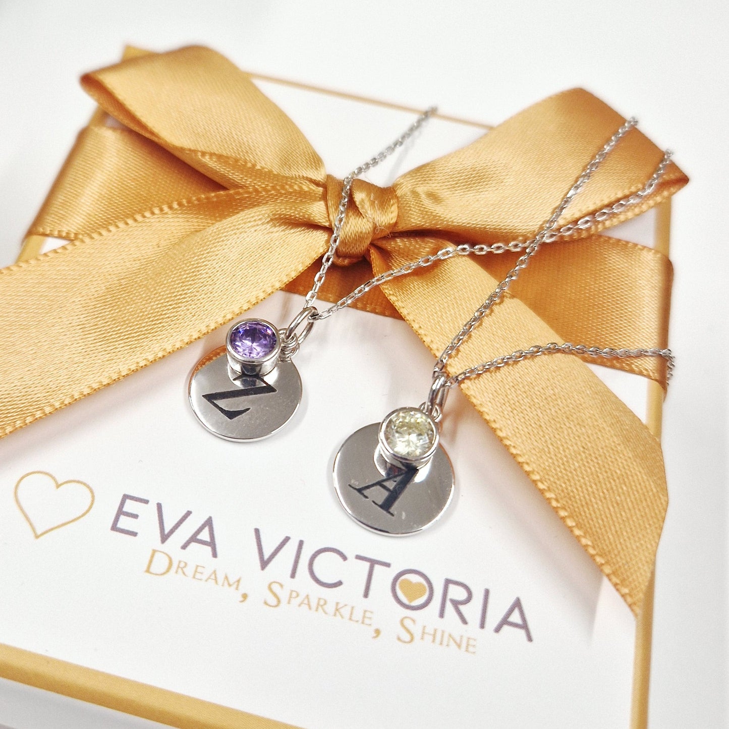 personalized birthstone jewellery for kids - eva victoria ireland