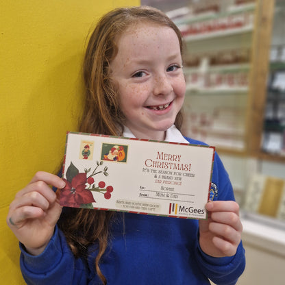 personalized gift voucher for kids