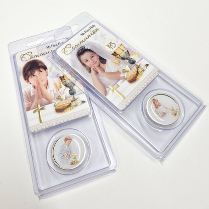 irish communion pocket coin token