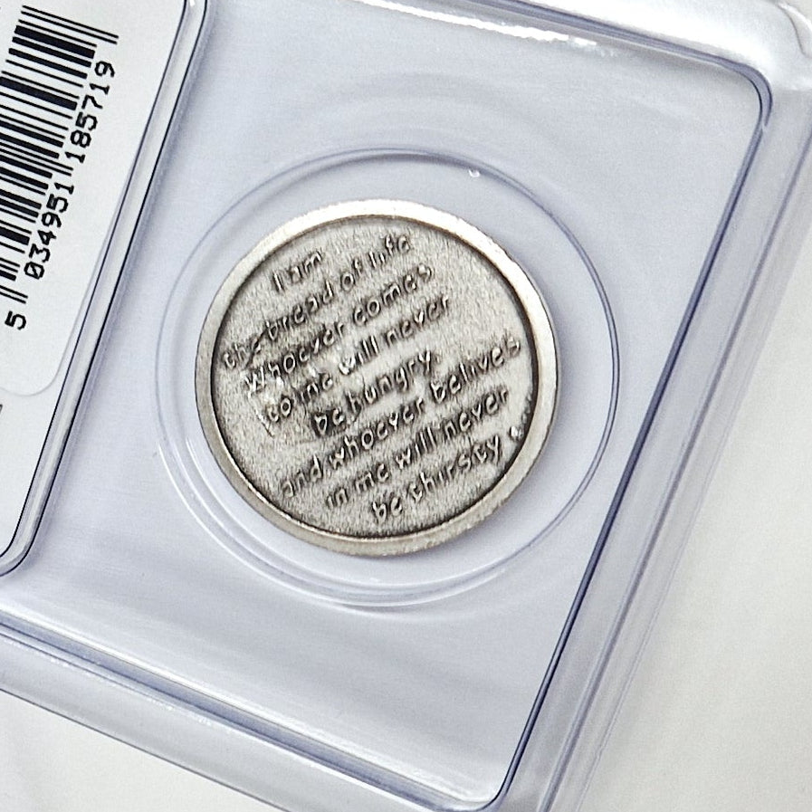 Communion Pocket Token & Prayer Card for Boys