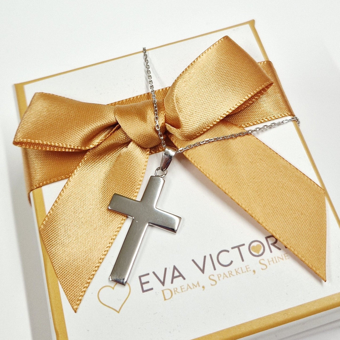 35 mm Sterling Silver Cross for Men Ireland