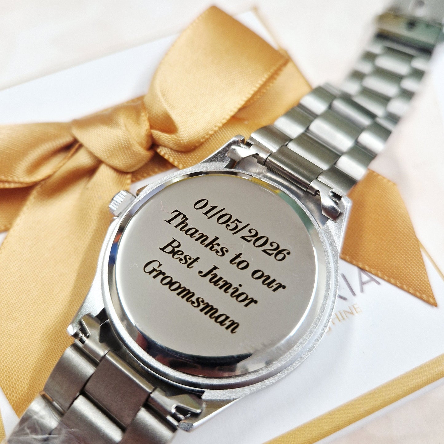 boys gift watch for junior groomsman