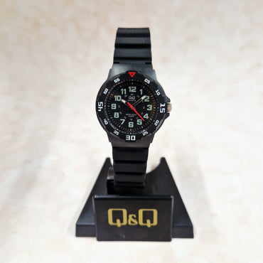 black sports watch for boys citizen - black and red rubber boys watch - eva victoria ireland