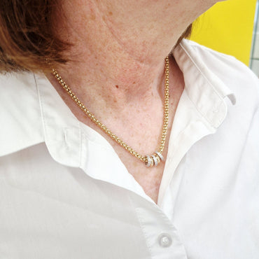 Absolute Jewellery Links Necklace with Magnetic Clasp