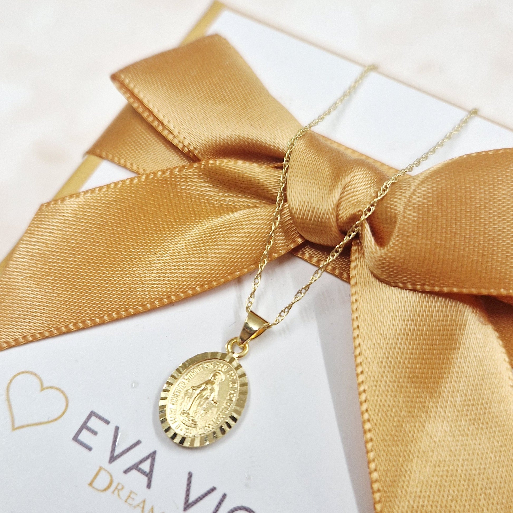 gold Miraculous Medal for girls ireland