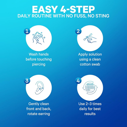 Inverness After Piercing Ear Care Solution 2 Oz