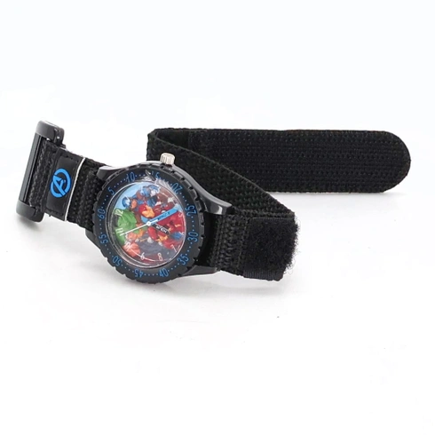 Avengers Time Teaching Watch Black & Blue