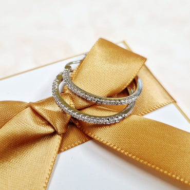 925 silver hoops earrings for girls in ireland