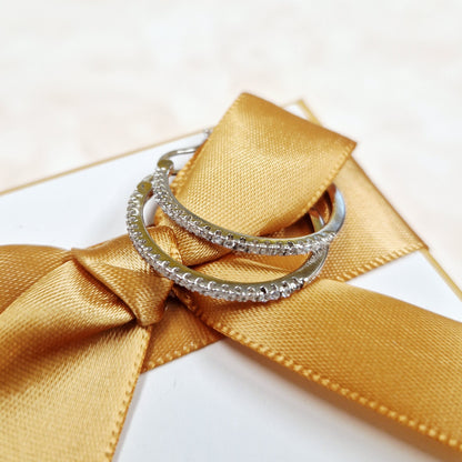925 silver hoops earrings for girls in ireland