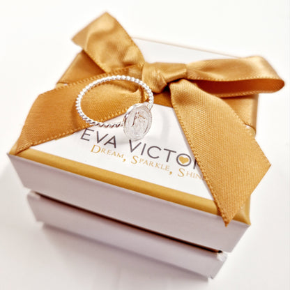 Sterling Silver Miraculous Medal Ring