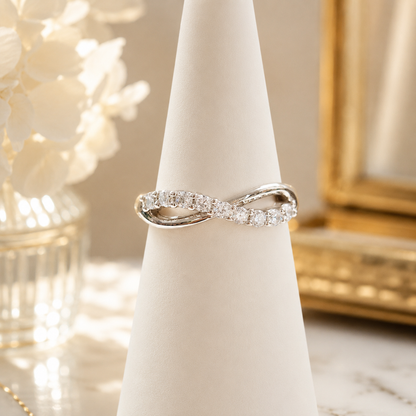 Sterling Silver Infinity Ring
