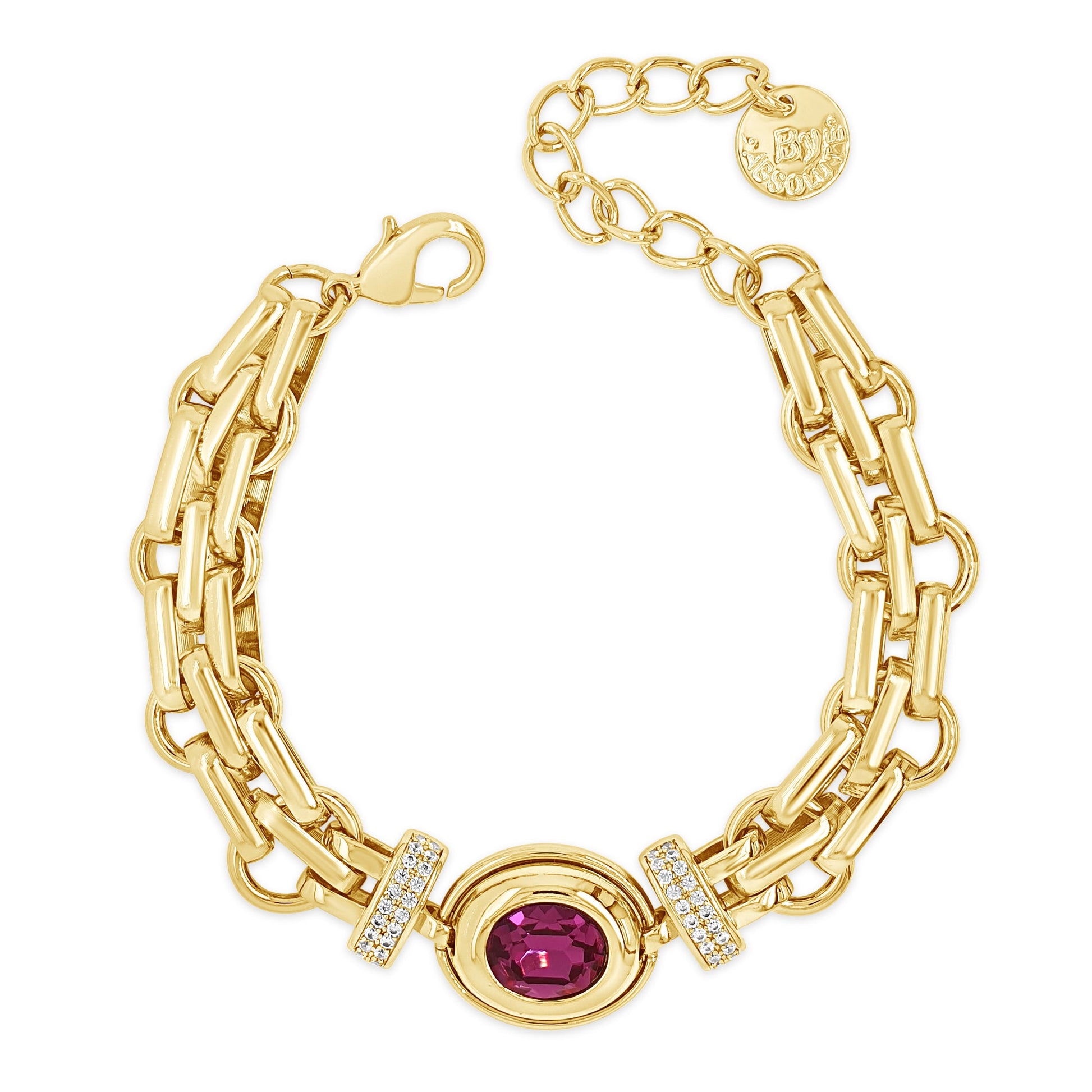 fuchsia pink gold bracelet for women ireland