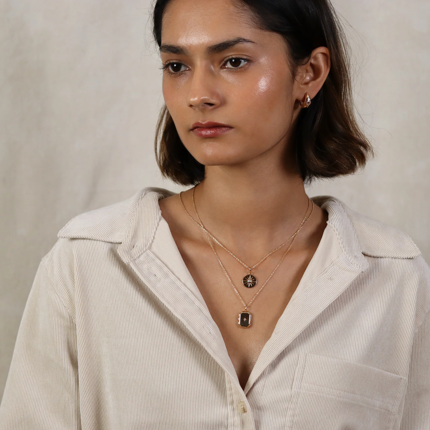 Elegant photo locket keepsake jewellery Eva Victoria Ireland