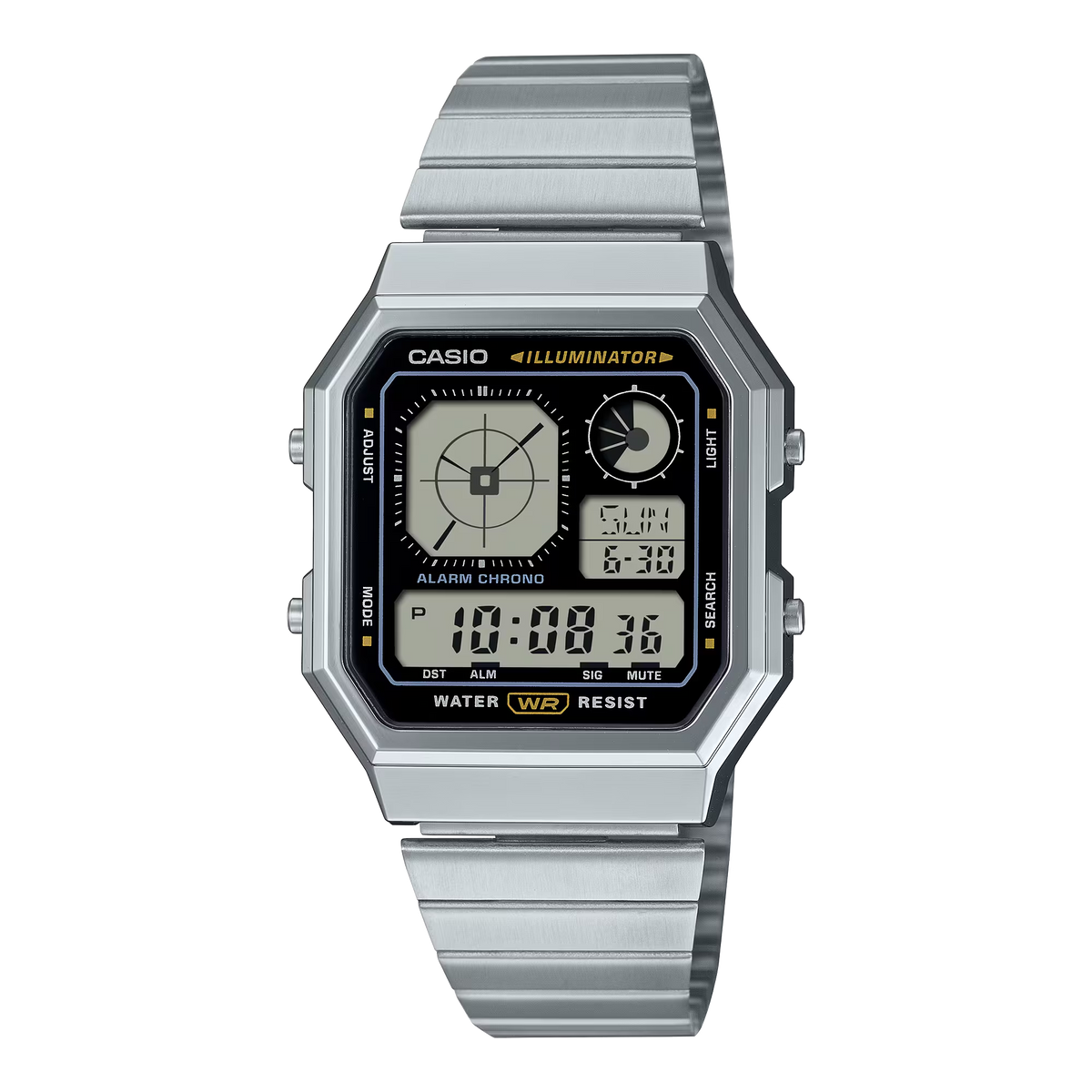 CASIO VINTAGE A130WE-1A Silver Digital Watch in ireland