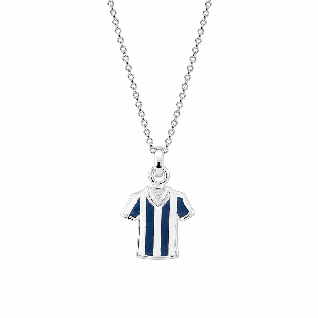 Sterling Silver Personalised Jersey Pendant