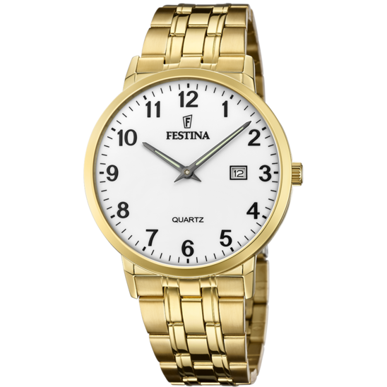Festina F20513/1 Gold Stainless Steel Men's Watch
