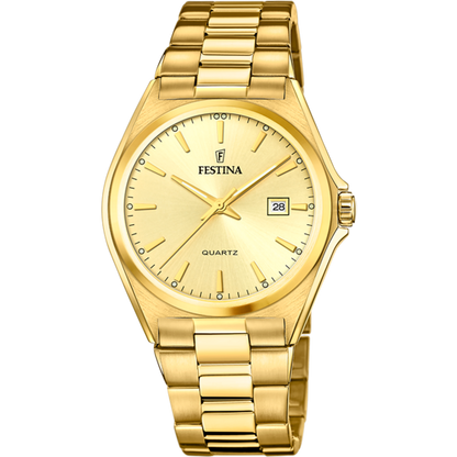 Festina F20555/3 Gold Stainless Steel Watch for Men in ireland