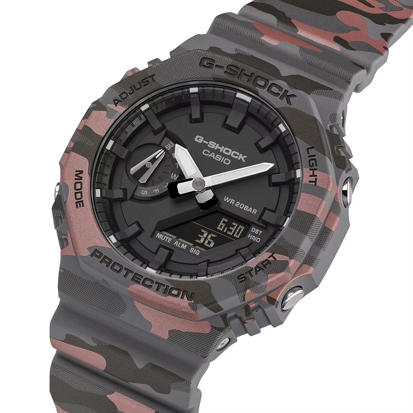 Casio G-Shock GA-2100CM-8AER Camouflage Carbon Core Watch