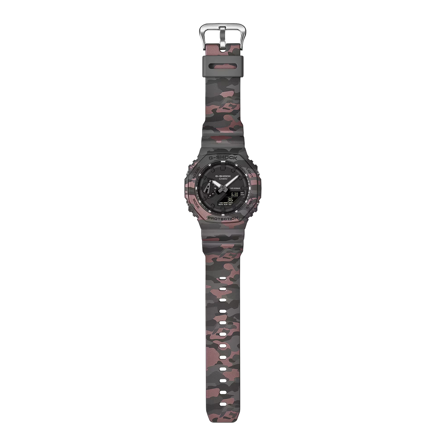Casio G-Shock GA-2100CM-8AER Camouflage Carbon Core Watch