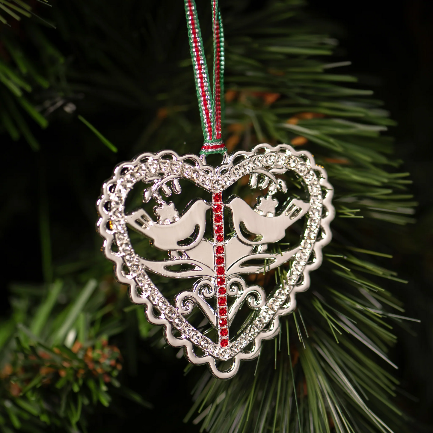 Love Birds Christmas Tree Decoration by Newbridge
