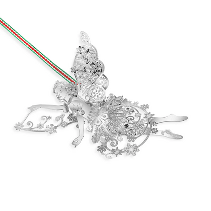 Silver Fairy Christmas Tree Decoration by Newbridge