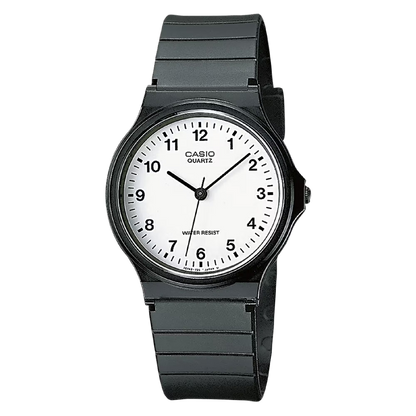Casio MQ-24-7BLL Classic Analogue Watch – Black & White