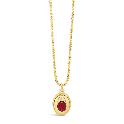 Absolute Jewellery Crystal Radiance Gold 30" Chain