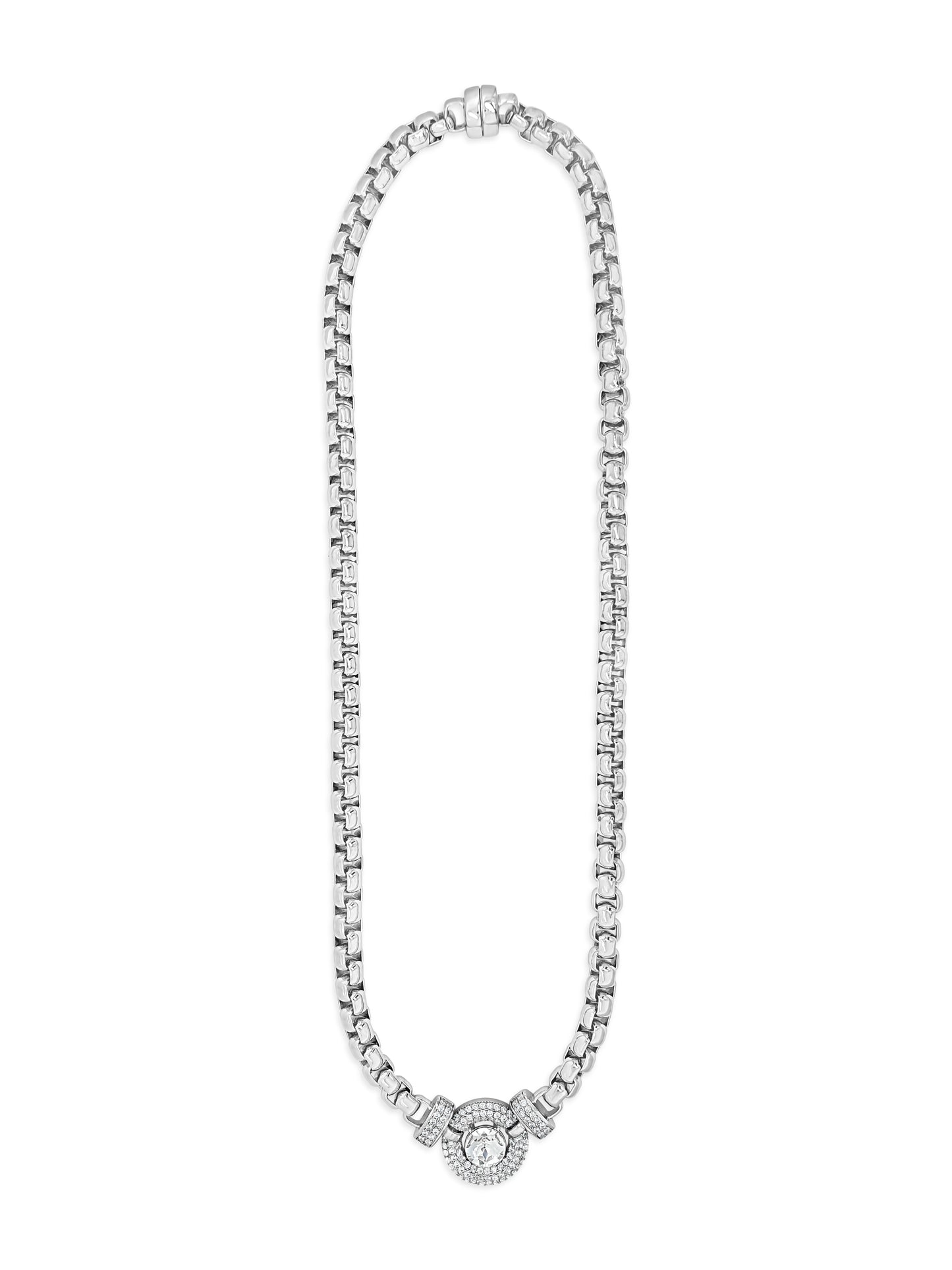chunky silver statement chain with magnetic clasp ireland