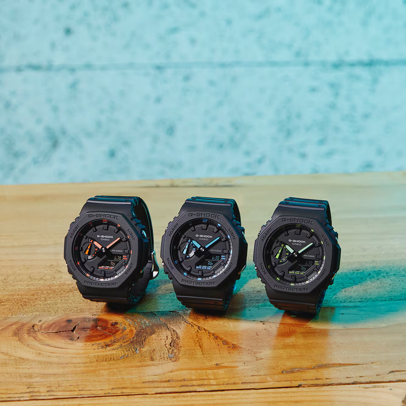 Casio G-Shock GA-2100-1A3ER Utility Black CasiOak Watch