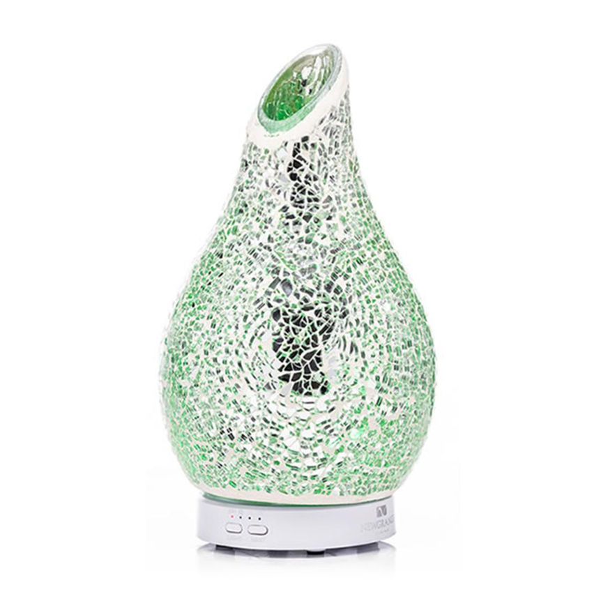 Newgrange Living Silver Crackle Electric Aroma Diffuser