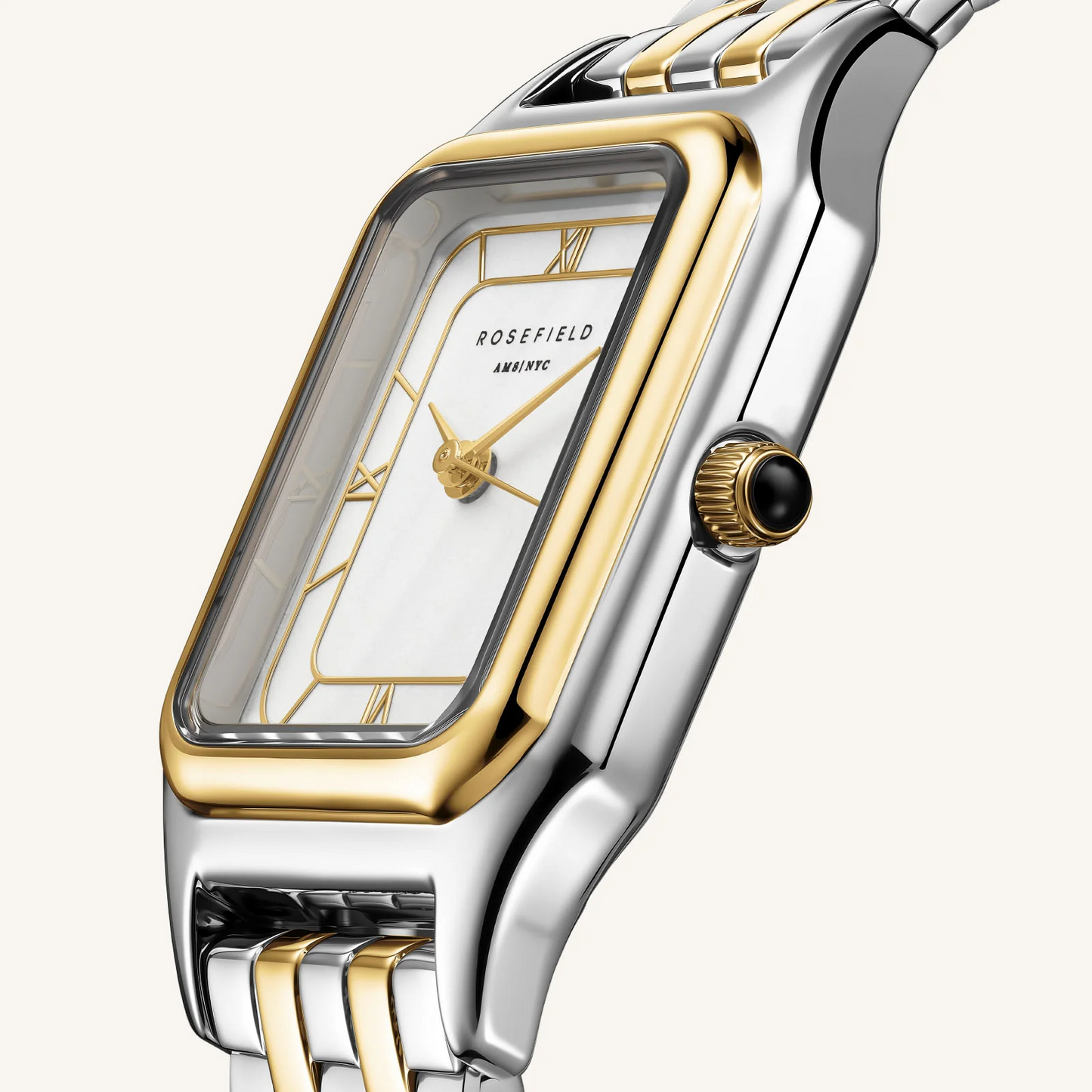 Rosefield Ivy White Duotone Watch