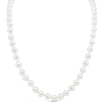 Absolute Jewellery Elegance Single-Strand Pearl Necklace 4 colours