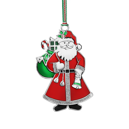 Personalised Santa Claus Christmas Tree Decoration by Newbridge
