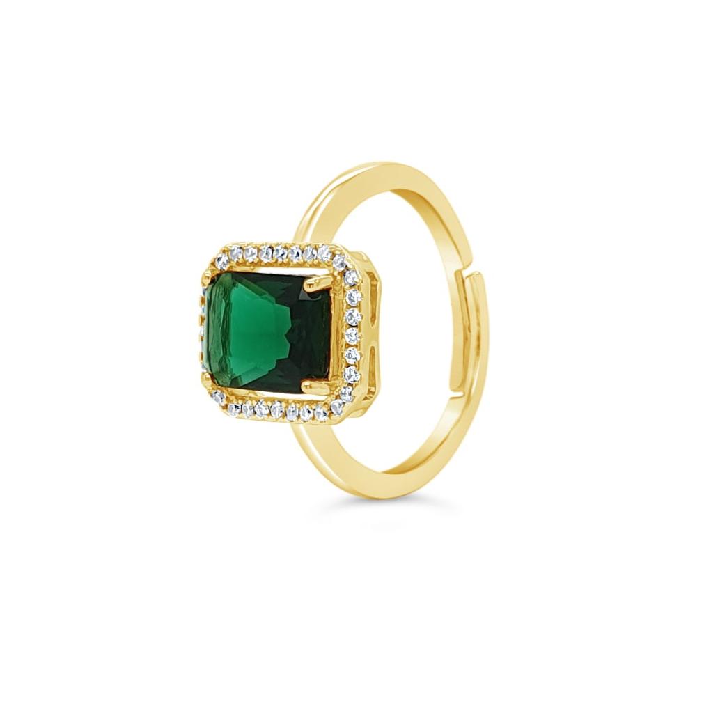 emerald fashion ring