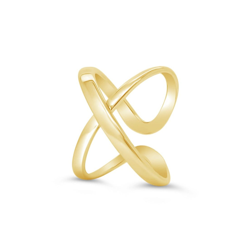 Criss Cross X Dress Ring