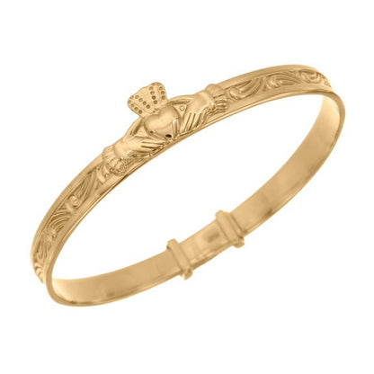 Eva Victoria Claddagh Baby Bangle