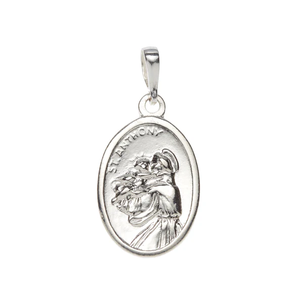 Sterling Silver St Anthony Medal (Poor, Lost)