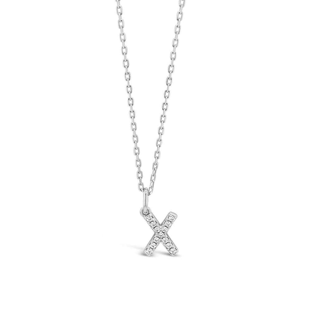 X initial pendant