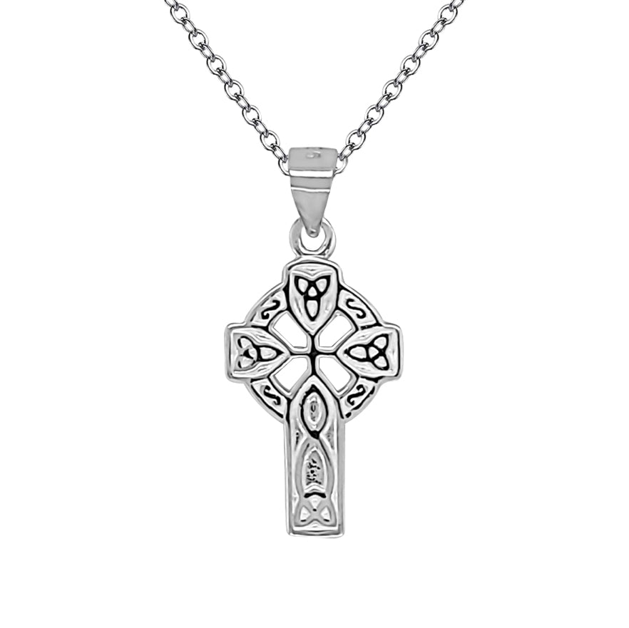 Sterling Silver Simple Celtic Cross