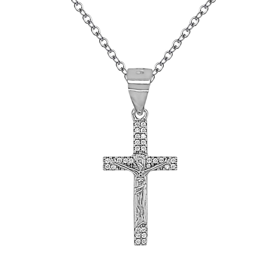 Sterling Silver Crucifix Cross