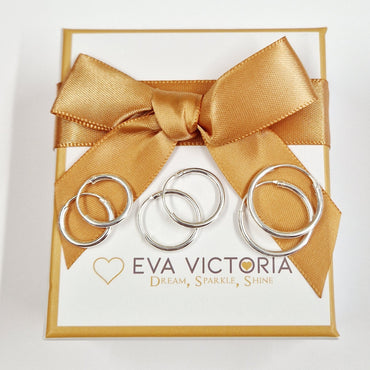 925 unisex sterling silver sleeper earrings