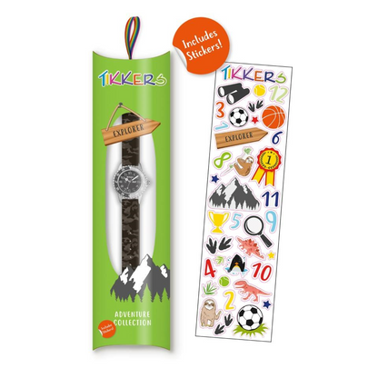 Tikkers Camouflage Time Teacher Children's Watch