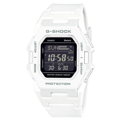 Casio G-Shock GD-B500-7ER Slim Digital Bluetooth Watch White