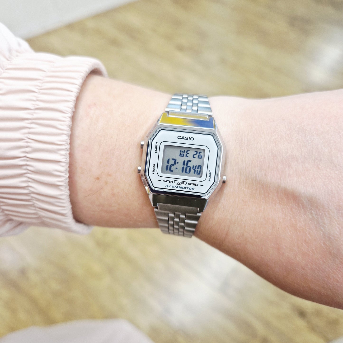Casio LA680WEA-7EF Vintage Silver Digital Watch