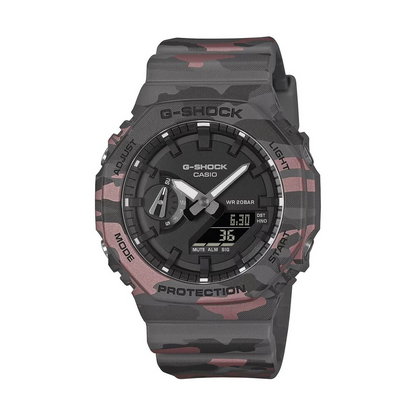 Casio G-Shock GA-2100CM-8AER Camouflage Carbon Core Watch Ireland