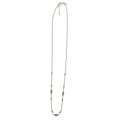 Eva Victoria Everyday Elegance Oval Beads Necklace